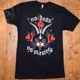 NO DOGS NO MASTERS TEE